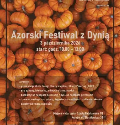 Azorski Festiwal z Dynią w Krakowie – atrakcje dla całej rodziny