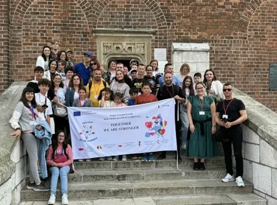 Uczniowie z Krakowa w międzynarodowym projekcie Erasmus+. „Razem jesteśmy silniejsi”