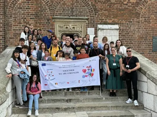 Uczniowie z Krakowa w międzynarodowym projekcie Erasmus+. „Razem jesteśmy silniejsi”