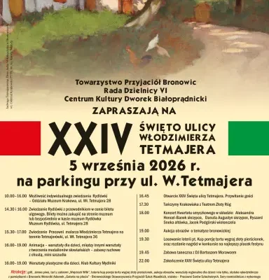 XIV Święto ulicy Tetmajera w Bronowicach – program na dziś