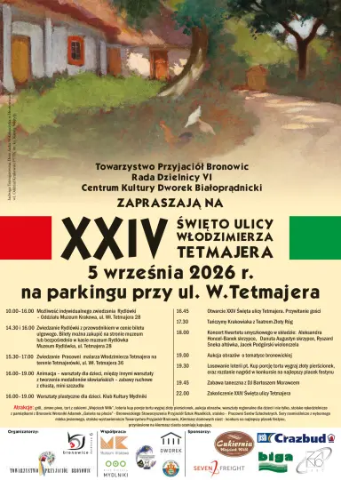 XIV Święto ulicy Tetmajera w Bronowicach – program na dziś