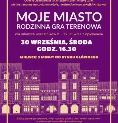 Gra terenowa dla dzieci w Krakowie – zapisy do 27 września