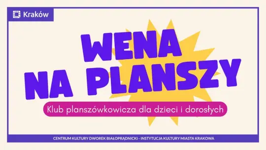 Wena na planszy – planszówkowe spotkanie w Klubie Kultury Wena już 17 października