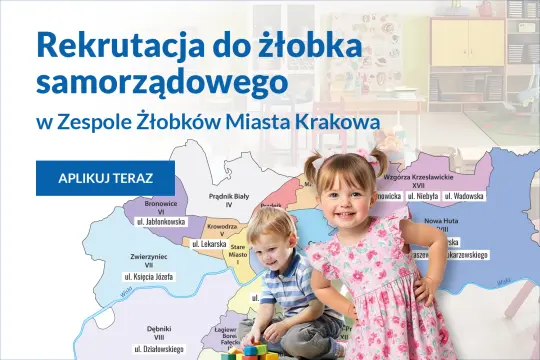 Kraków: wolne miejsca w żłobkach samorządowych przez cały rok
