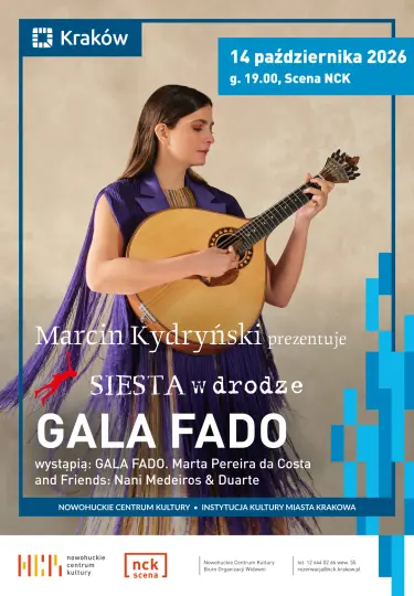 Gala Fado w Nowohuckim Centrum Kultury – muzyczna podróż od Lizbony do Brazylii