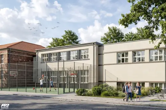 Szkoła Podstawowa nr 32 w Krakowie z nową salą gimnastyczną