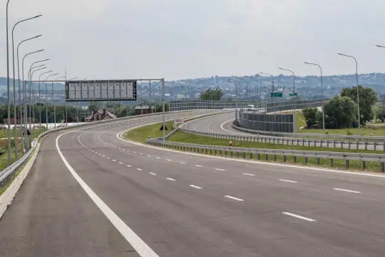 Węzeł Grębałów: od piątku nowa organizacja ruchu na budowanej S7