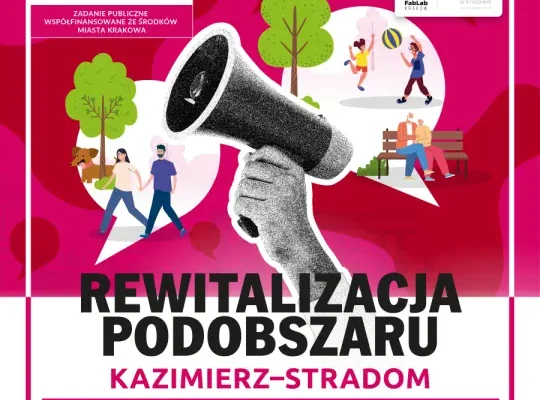 Jesienne warsztaty o rewitalizacji Kazimierza–Stradomia. Trzy spotkania dla mieszkańców