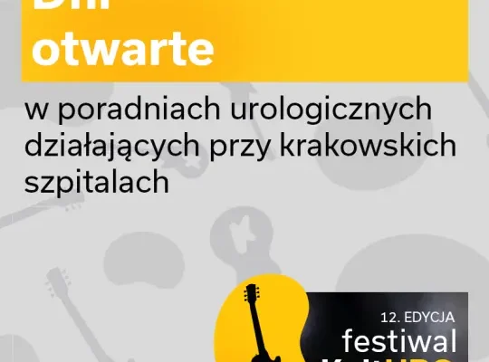 Kraków: dni otwarte w poradniach urologicznych – bezpłatne konsultacje i badania